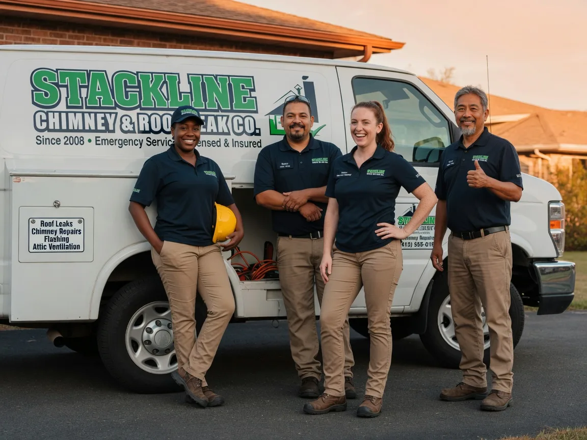 Chimney flashing repair company in North, VA